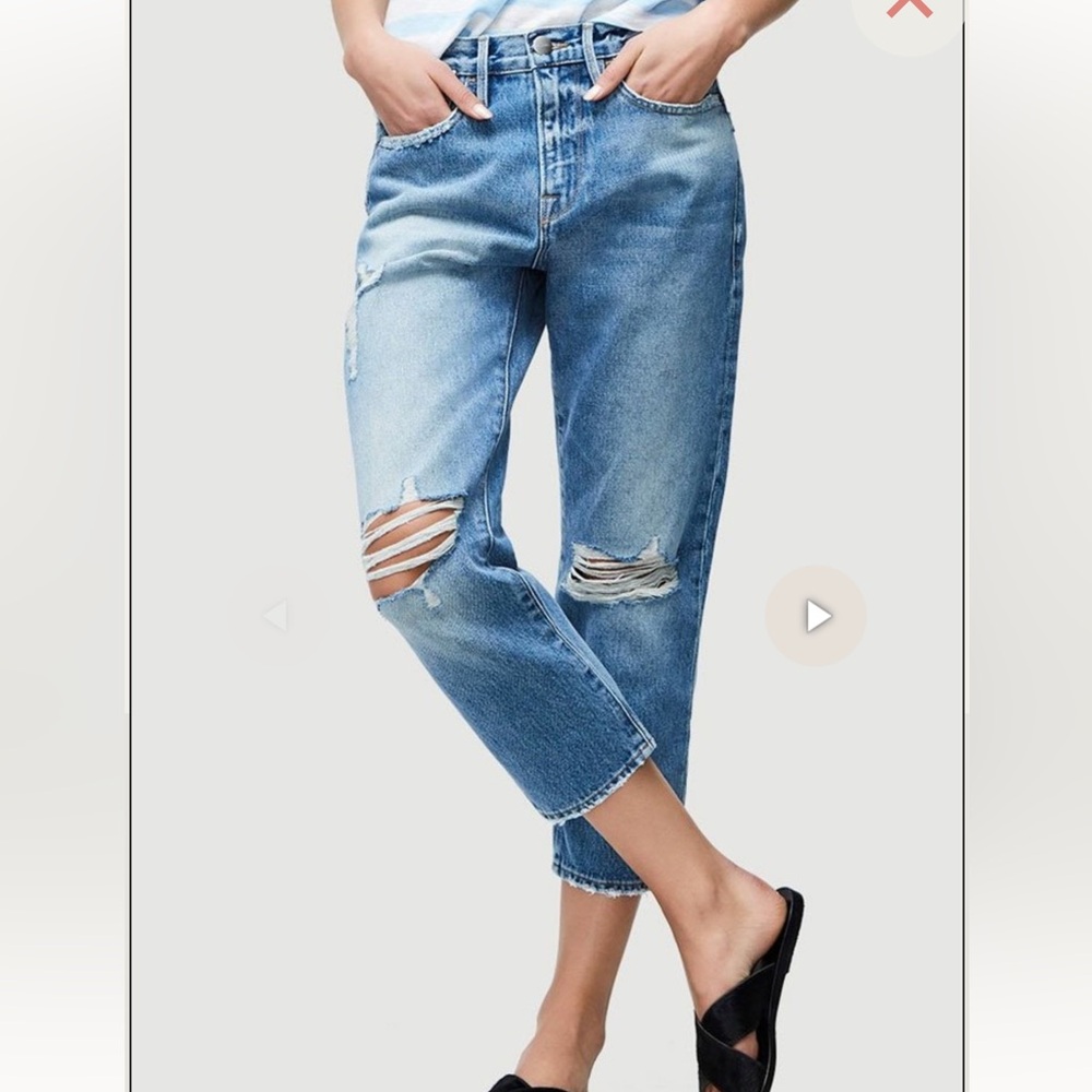 Frame denim le Stevie crop
